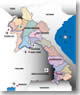 Map of Laos