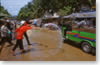 Water splashing during Pimaye Lao Festival