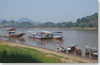 bateaux sur le Mekong