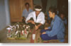 Healing ritual by a shaman of the Samneua region