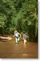 Trekking in  North  Laos