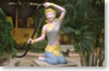Statue in Xuan Phut (Tha Deua - Vientiane prefecture)
